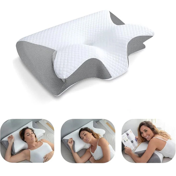 Oreiller Cervical Papillon My Morphéa — Mémoire de Forme